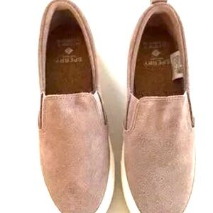 Sperry Blush Light Weight Suade kSlip-Ons